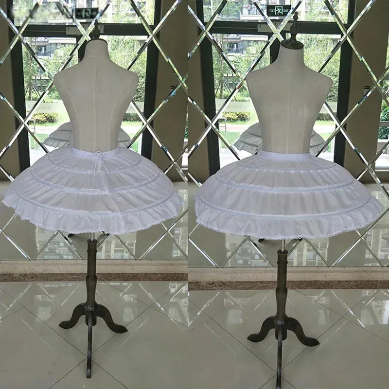 Save Big on Bulk Hoop Petticoat Wholesale White Hoops Wedding  Petticoats For Short Dress Ballet Skirt Girls Crinoline Elastic Waist  Underskirt