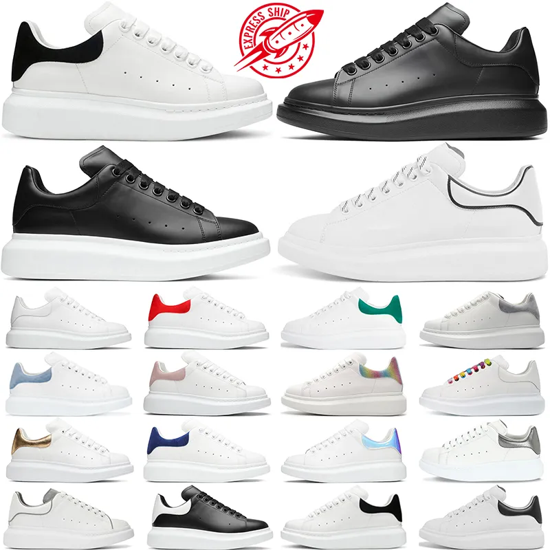 Designer skor plattform sneakers män kvinnor lyxig casual svart mocka läder grå röd gröna casual skor män tainers unisex chaussures