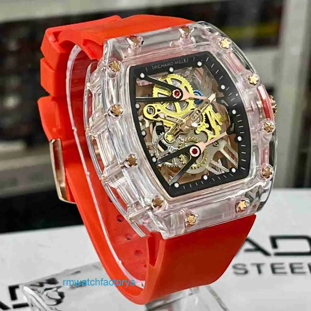 Projektantka żeńska zegarek na rękę RM RM Chronograph Nowy przybycie zegarek dla mężczyzn Wodoodporność Pełna bateria