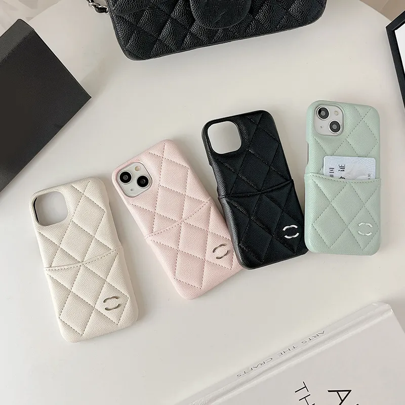 Designer-Handyhülle, luxuriöser Umhängetaschen-Schultergurt, iPhone-Hülle für iPhone 15 14 Pro Max 11 12 13 14 Plus, Abdeckung C, Leder-Geldbörse, Kartenhalter, Hüllen, Teleskop-Lanyard AA