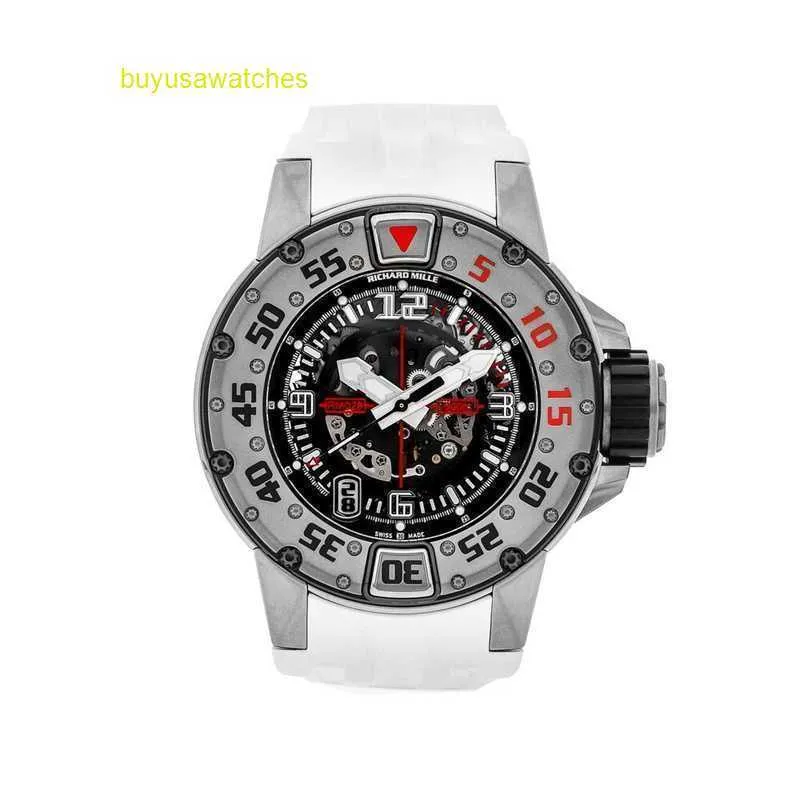 素敵な腕時計RMリストウォッチコレクションRM028自動47mmチタンメンズウォッチRM028 AJ TI TI