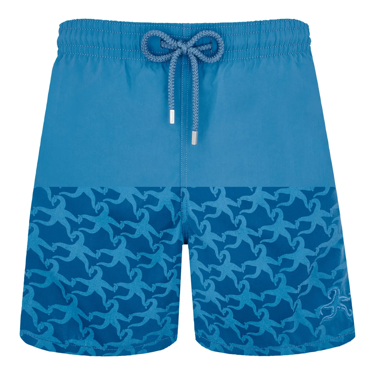 Vilebre Pantaloncini da uomo Bermuda Pantaloncini Boardshorts UOMO SWIM SHORTS TORTUES MULTICOLORES Trunks Uomo Surfwear Bermuda Beach Short Turtles Estate 89562