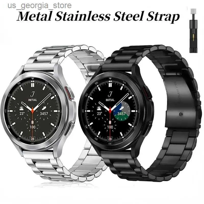 Titta på band Samsung Galaxy 6/5/4 Classic 47mm 43mm Huawei 4/GT3 Pro Armband Wristband Amazfit GTR/GTS Y240321