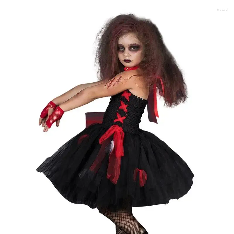 Festdekoration halloween vampyr kostymer klänning krage handskar tutu kjol dräkt tillbehör cosplay jul