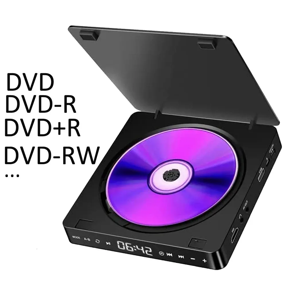 Portable DVD Player - HD 1080P Resolution, TV & Projector Compatible ...