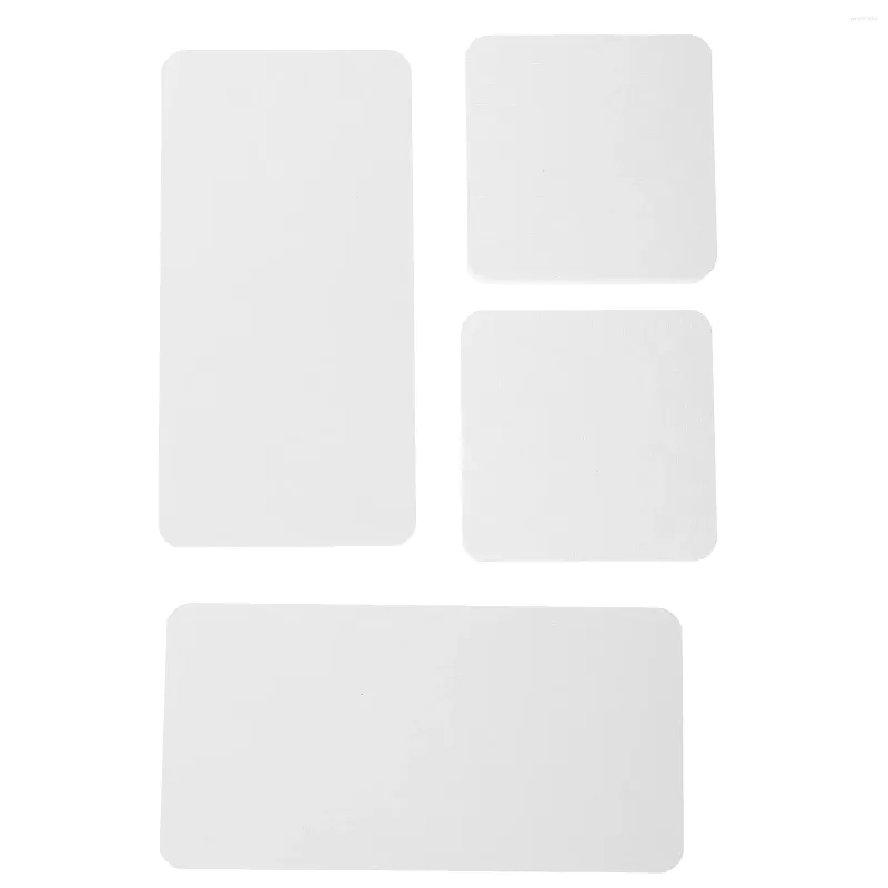 Table Mats 4 Pcs Soap Countertop Absorbent Insulation Pads Kitchen Tray Holder Cup Diatomite Bathroom Wash Dish Washbasin