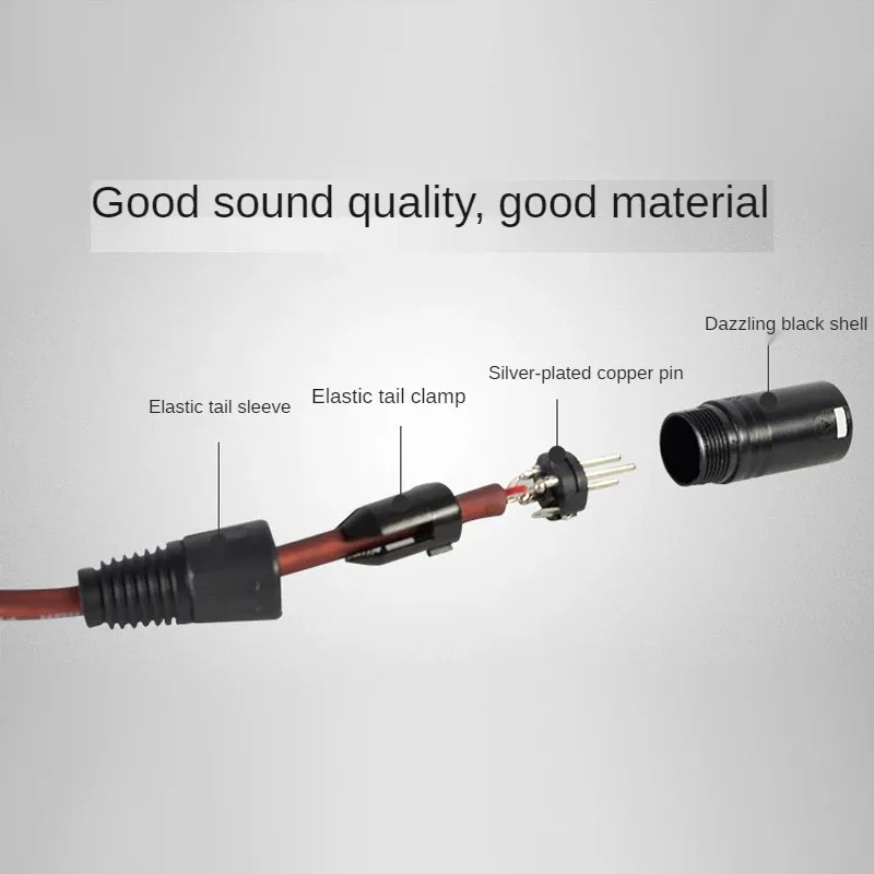 DMX-кабель 1 м/2 м/3 м/5 м/10 м 3-контактное подключение сигнала DJ сценические светильники аксессуары для светодиодного точечного освещения с подвижной головкой Par Wash