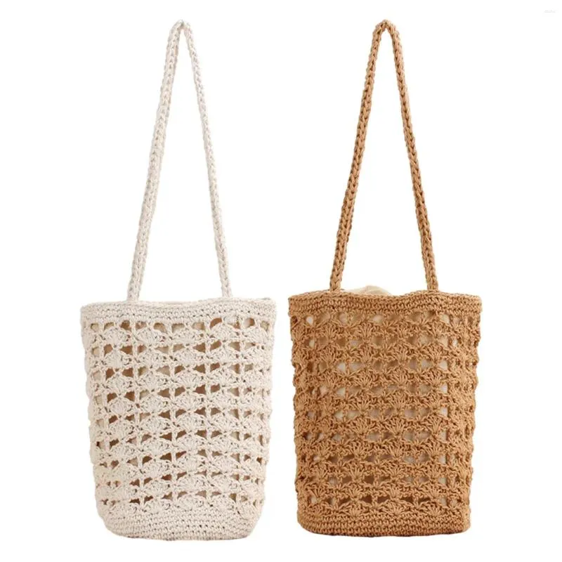 Totes Dames Schoudertas Opvouwbaar Mode Trendy Tote Voor Werk Picknick Zomer