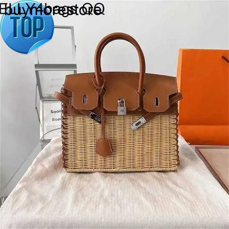 Luxe picknickhandtas Bamboo Handswen 10a L0UULeure diagonale tas B4Y6