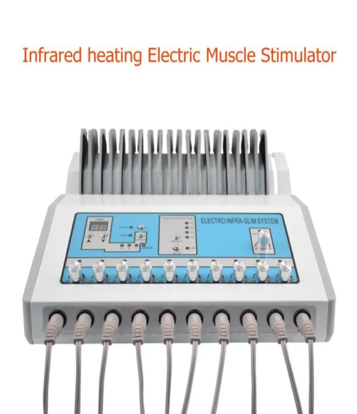 Infraröd uppvärmningselektrostimuleringsmaskin vågor EMS Electric Muscle Stimulator Microcurrent EMS4563348