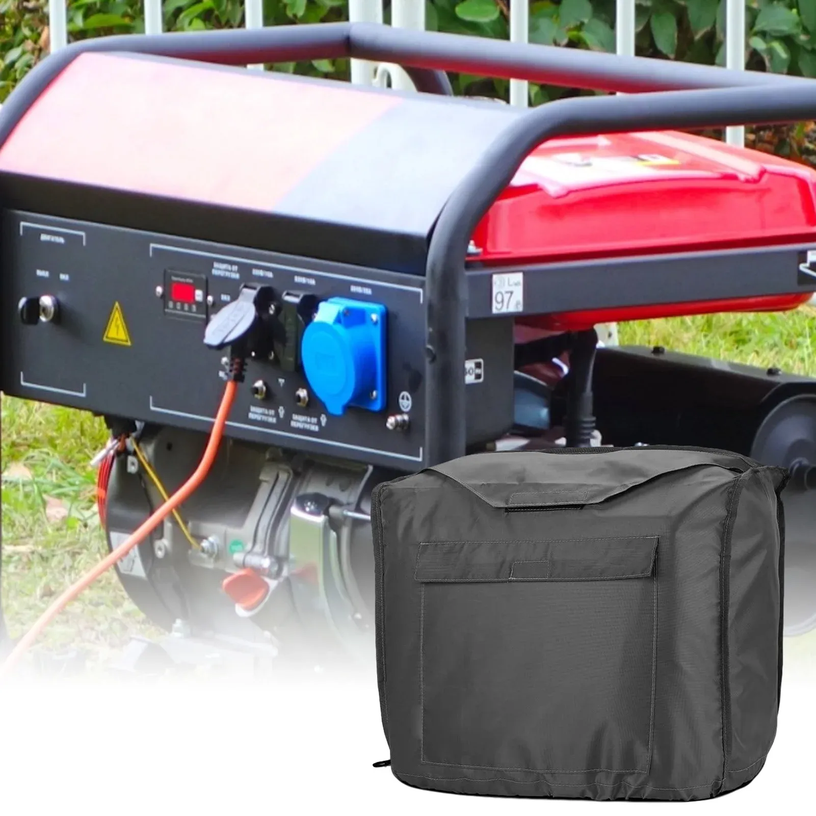 ネット屋外ジェネレーターストレージカバーパワー機器ダストカバー防水ケース耐久性のあるキャリーバッグ