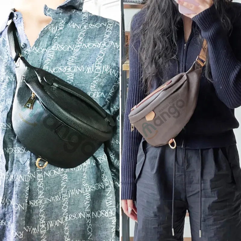Women designer torba hobos torby na ramię w talii wysokiej jakości torebka luksusowa fanny pakiet crossbody skórzana torba na piersi