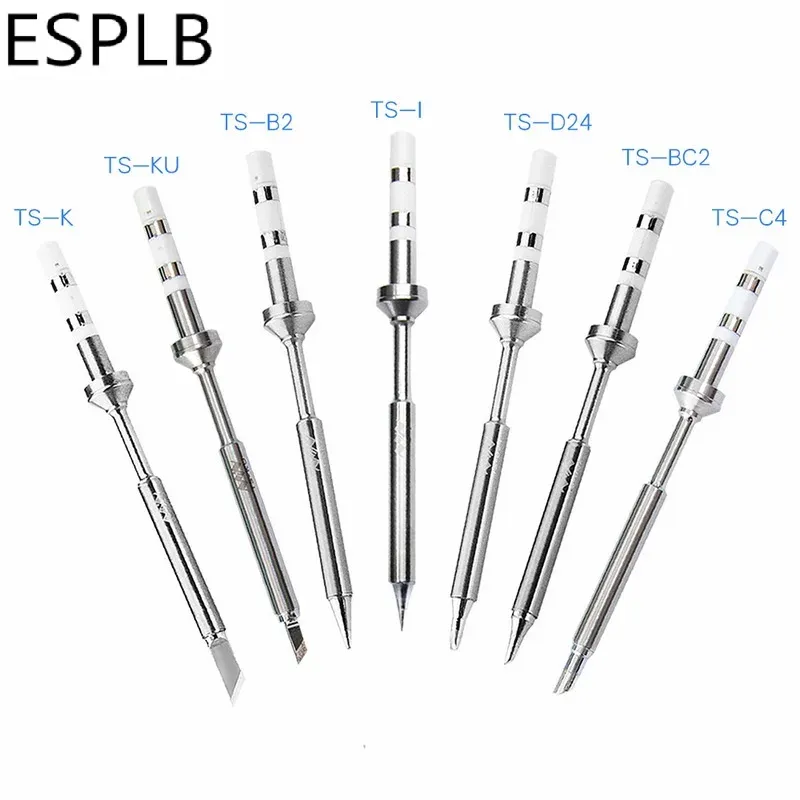 Carriers Esplb Original Ts100 Ts101 Soldering Tip Lead Free B2 Bc2 C4 D24 K I Ku Replacement Electric Iron Tip Bit Head