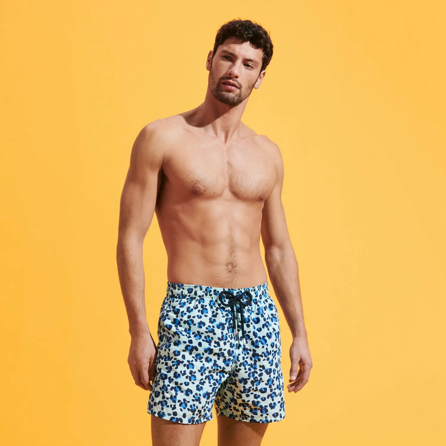 Vilebre Pantaloncini da uomo Bermuda Pantaloncini Boardshorts UOMO SWIM SHORTS TORTUES MULTICOLORES Trunks Uomo Surfwear Bermuda Beach Short Turtles Estate 89772