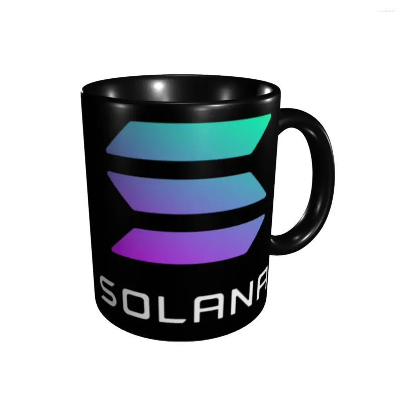 Mugs Promo Solana SOL Cups Print Geek Litecoin Case Beer