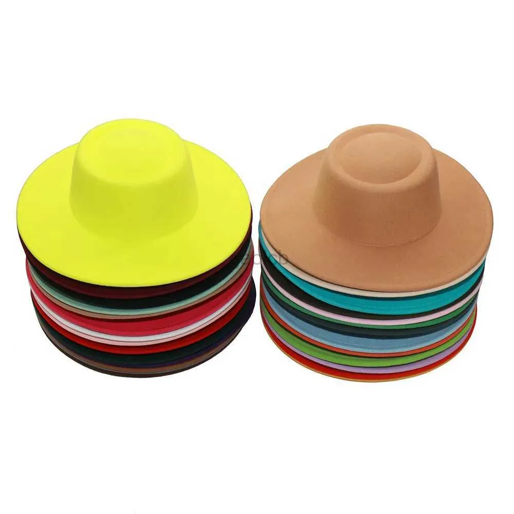 Elegant Multicolor Wide Brim Hat Sc6044e98a3374a53b680893006b6d  main image 2