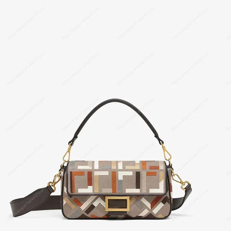 Women Designer Torka na ramię luksusowe płótno jakość mody torebka crossbody FF klasyczny styl mężczyźni na zewnątrz palec torby na zewnątrz 1002