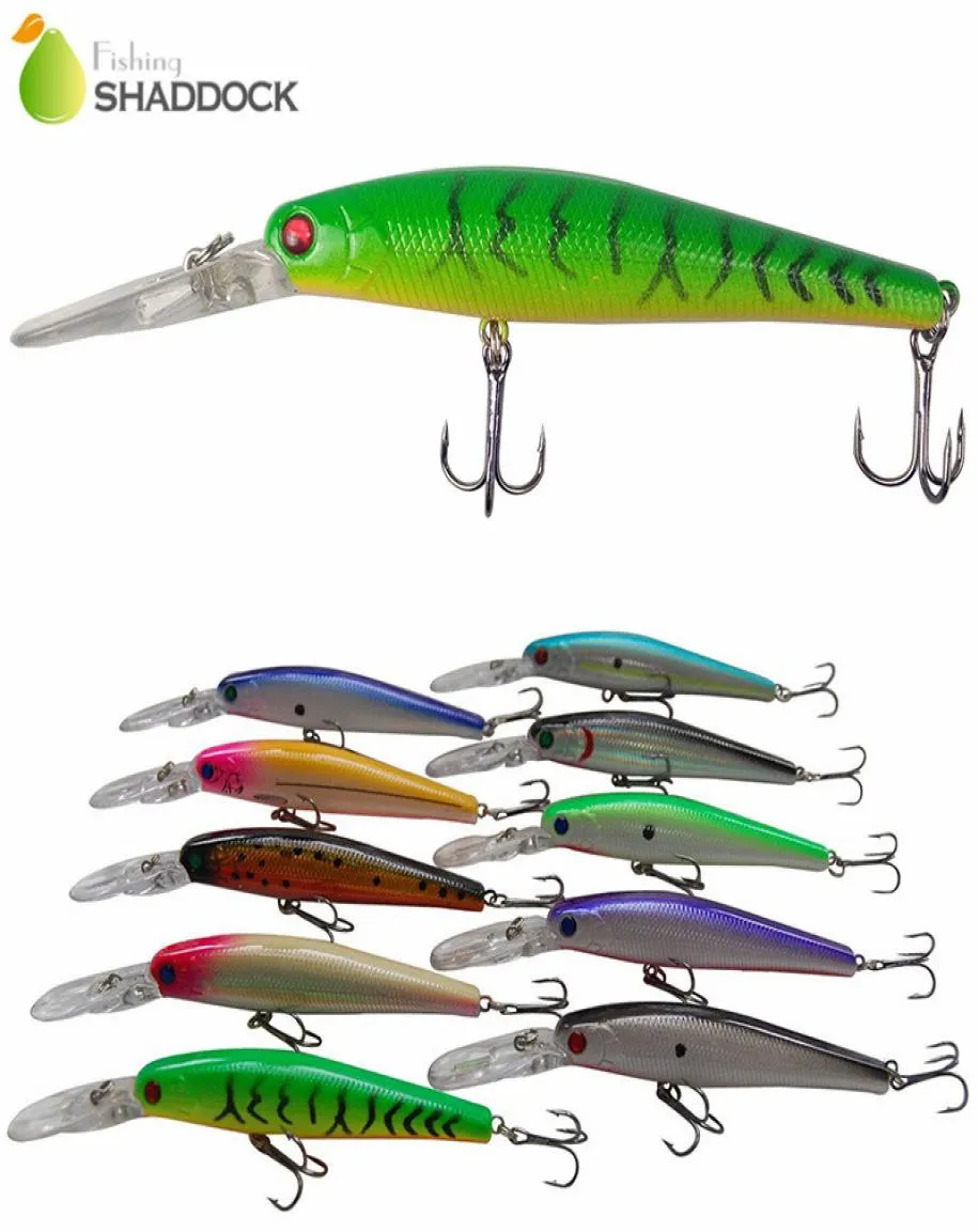 10st 125 cm 134g livtrogen Minnow Fishing Wobblers 3D Eyes Floating Hard Plastic Artificial Swimbait Lure Set4478449