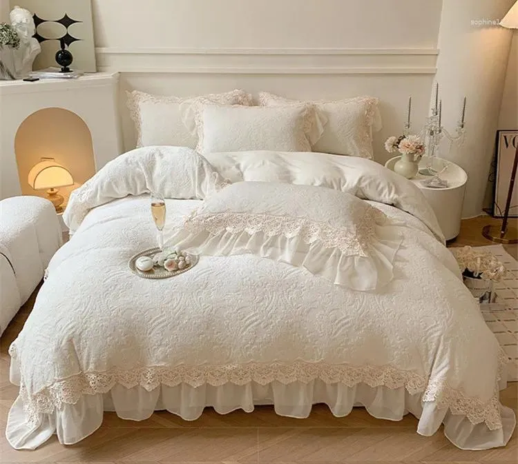カーテン 1910s French Filet Lace Bed Cover カーテン 1910s French Filet Lace Bed Cover カーテン 1910s