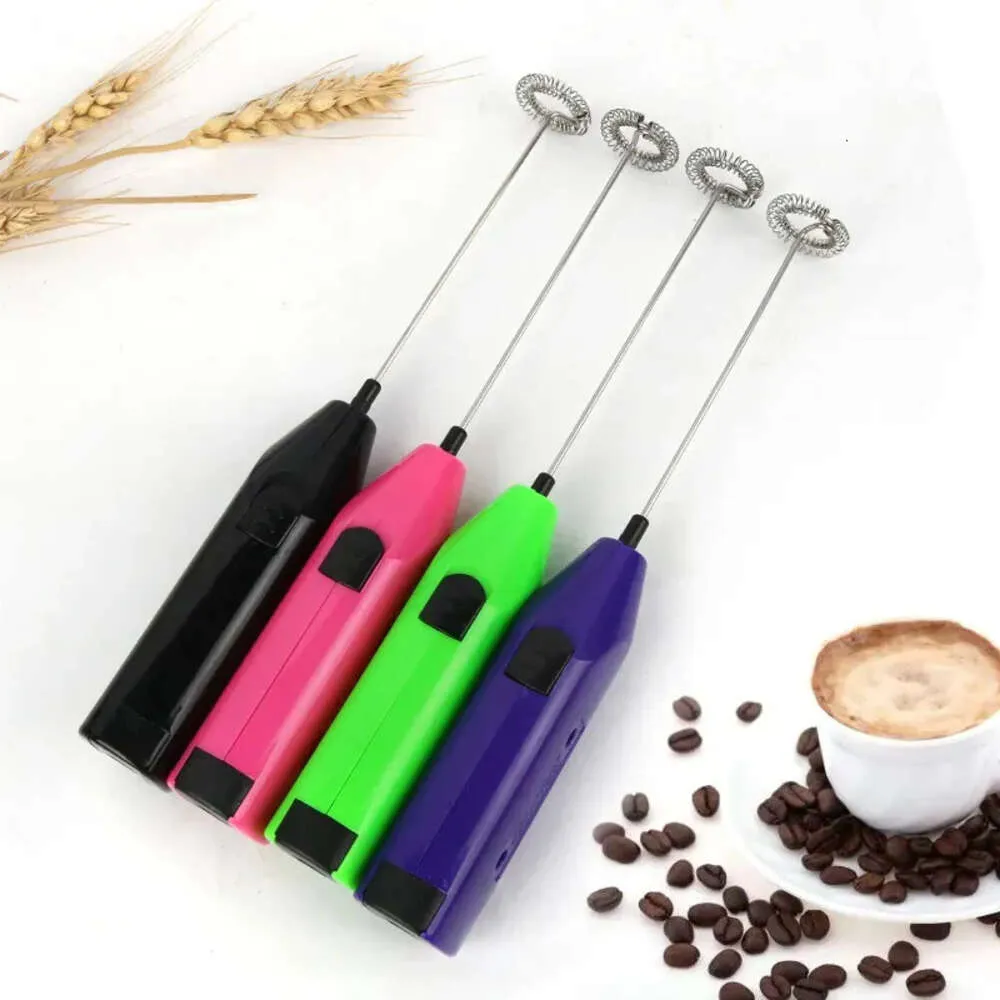 Whisk Cream Egg Electric Mixer Tools Milk Frother Stainless Steel Coffee Blenders Beaters Customize Box Packed FDA Handheld Jy0334 2024