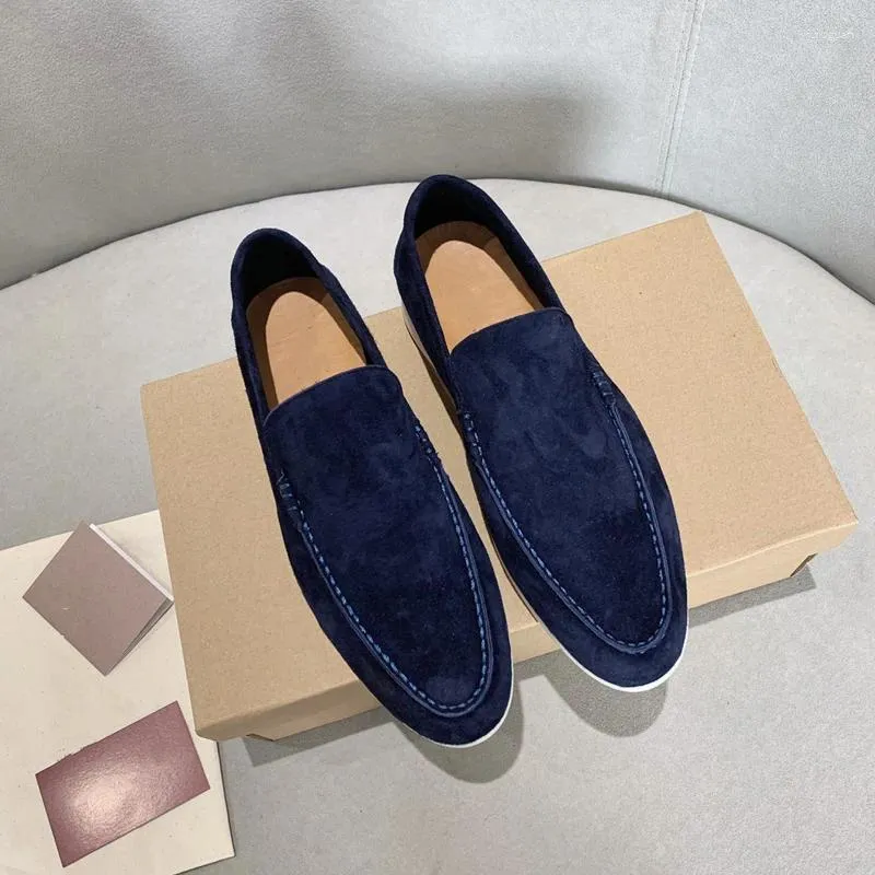 Casual Schuhe Männer Designer Dame Handgemachte Wildleder Echt Leder Herren Loafer Mokassins Slip Auf männer Wohnungen Männlich Fahren