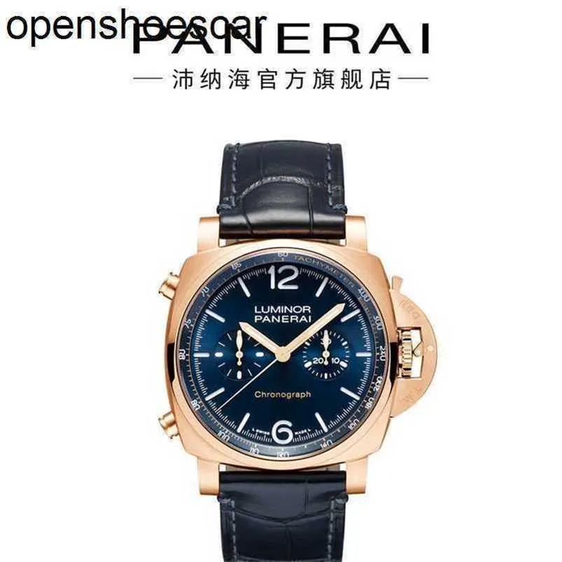 Panerai VS Factory Top Quality Relógio Automático P.900 Relógio Automático Top Clone carro-chefe ouro vermelho para