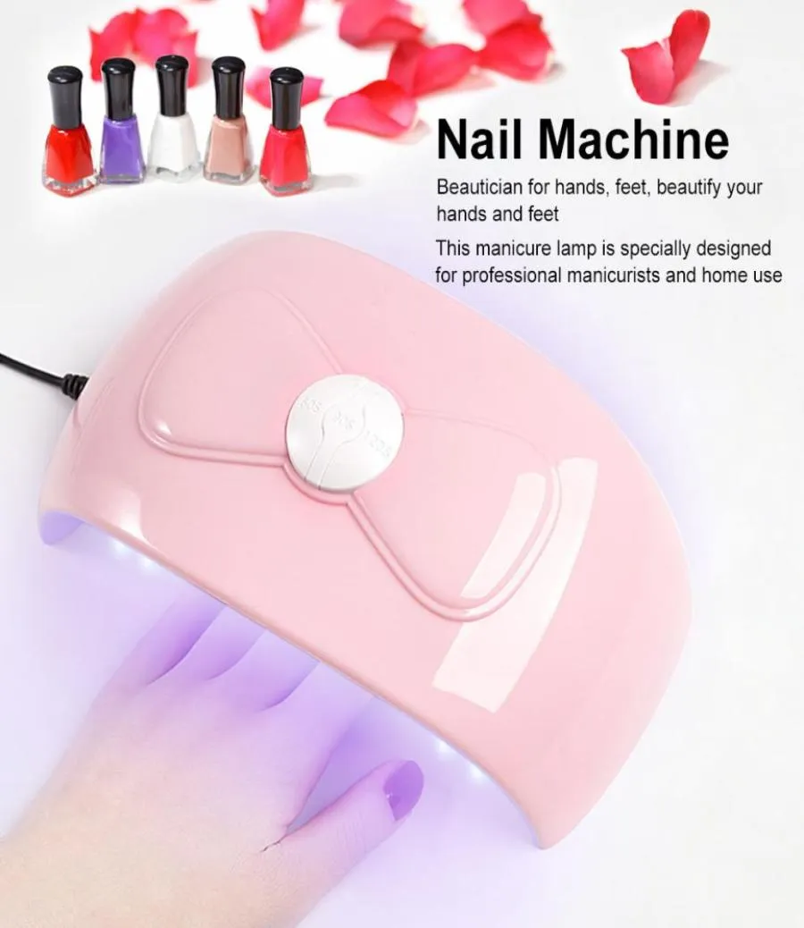 ND005 54W UV LED UVLED Nagel Dryer Lamp för naglar med 18 lysdioder för lampor för att härda Gel Polish Auto Sensing Nail Manicure Tools4217850