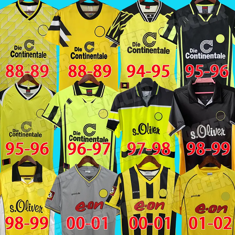 Dortmund Retro Colombia Soccer Shirt 1988 2013 Vintage