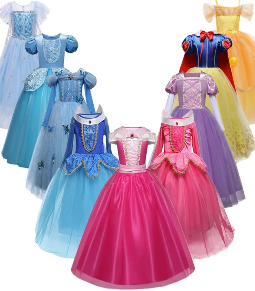 Meisjes Prinses Jurk Halloween Kostuum Verjaardagsfeestje Kleding voor Kinderen Kids Vestidos Robe Fille Meisjes Fancy Dress6880721