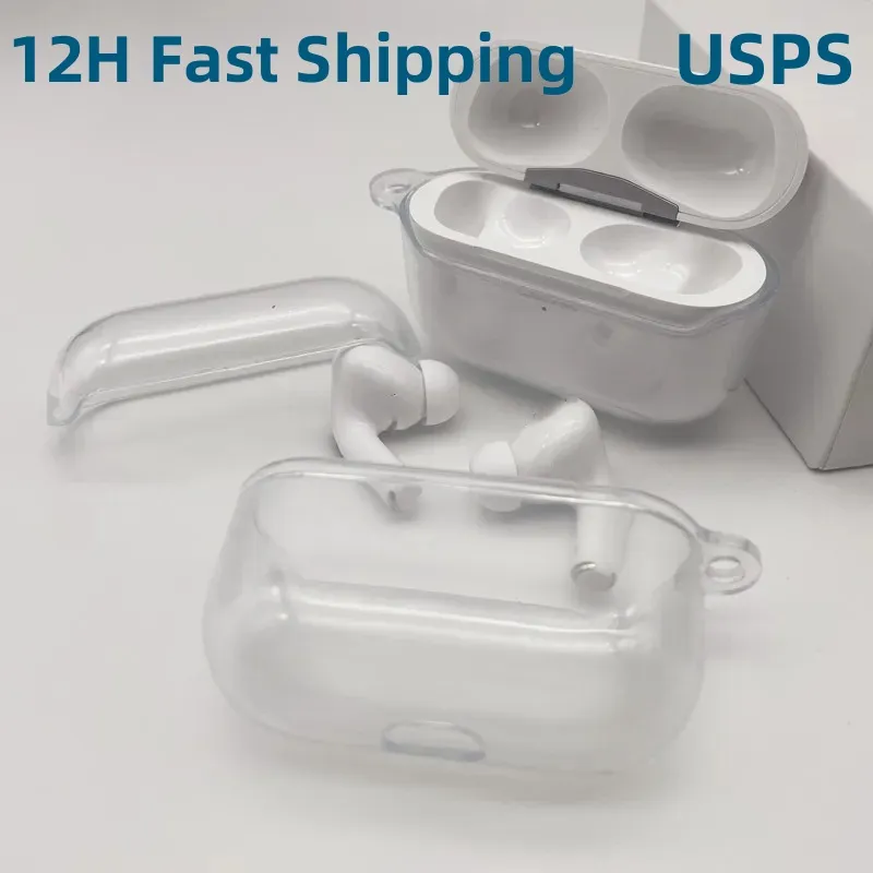 Étui transparent pour AirPods Pro 2 air pods 3 écouteurs 2e génération accessoires pour écouteurs Silicone mignon housse de protection Apple boîtier de chargement sans fil étui antichoc