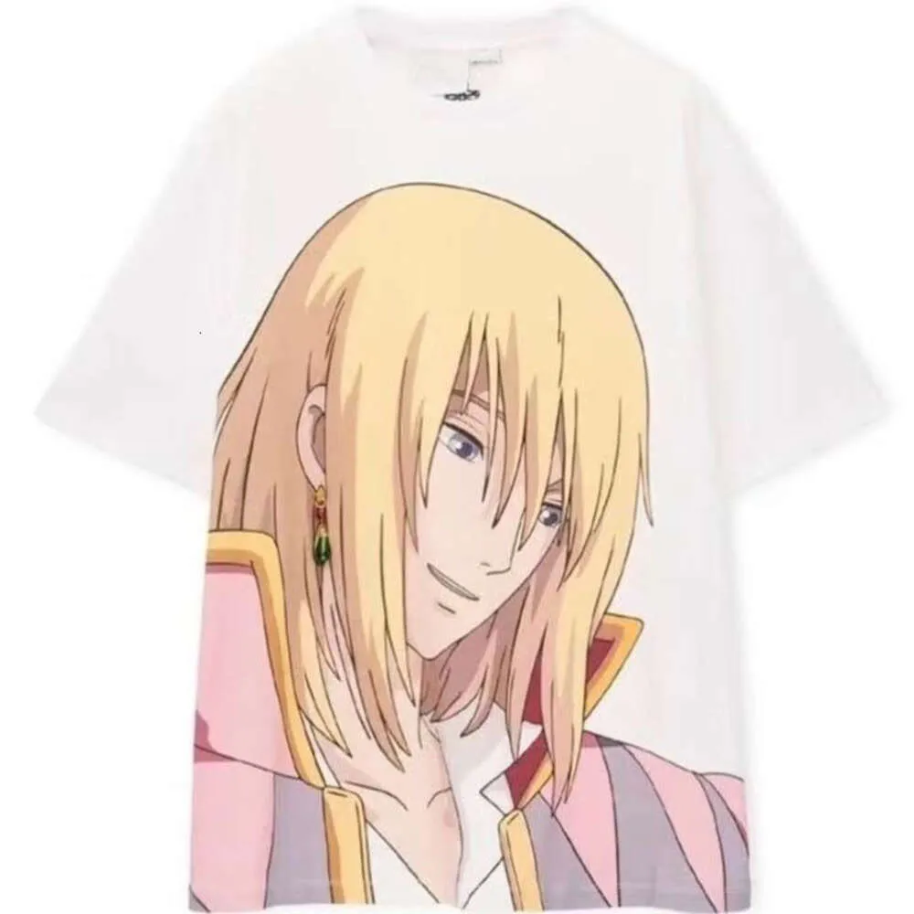 Summer Men T Shirt Designer T Shirty Mens damskie moda anime postać druku