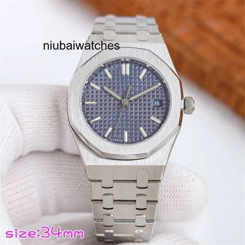 Relojes de pulsera Reloj Mujer Automático Mecánico 5800 Movimiento 34 mm Zafiro Señora Reloj de pulsera de negocios Luminoso Montre