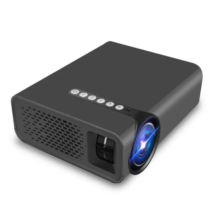 Mini Projector YG520 Aynı Ekran Versiyonu 1800 Lümenler Hanehalkı Ebeveyn-Çocuk Taşınabilir Projektör Mini LED TV