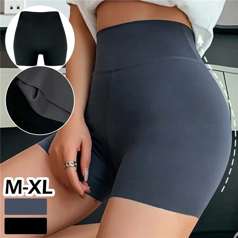 Sommarkvinnor Hög midja Butt Lift Sports Short Pants Stretch Quick Drying Breattable Yoga Shorts Athletic Tights 240322