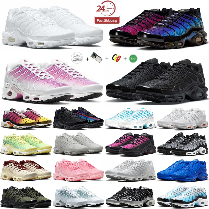 Nike Air max tn plus 3 scarpe da corsa da uomo tn3 Topography Pack triple bianco nero hyper og neon uomo donna Tiger Laser Blue Ghost Green scarpe da ginnastica sportive sneakers