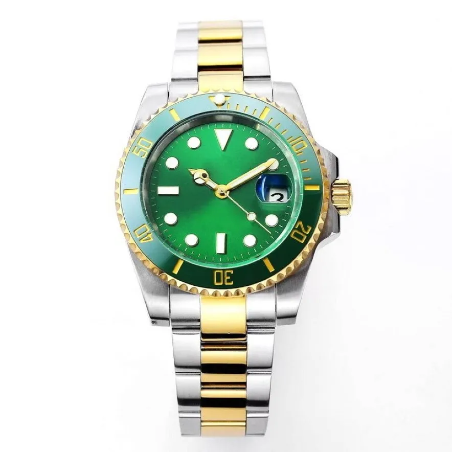 Luksusowe Zielone Zielone zegarki 22SS Watche Męskie datejust 41 mm 2813 Automatyczne mechaniczne mechaniczne 904L Wodoodporne stali nierdzewne Sapph300o