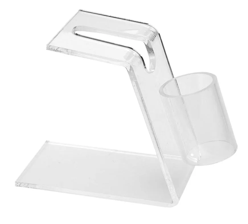 Suporte para arma de tatuagem em acrílico transparente premium, suporte para máquina de tatuagem, descanso para máquina de tatuagem, suprimentos de exibição 4306030