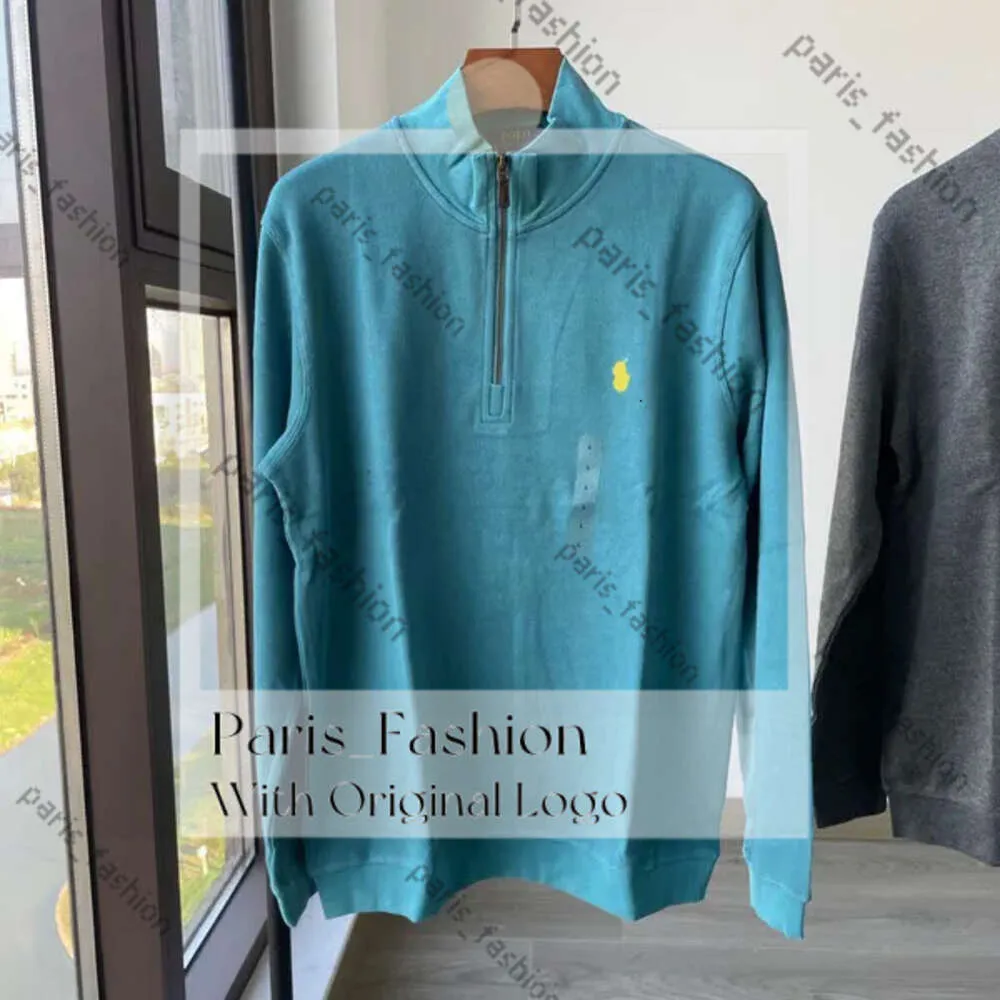 Hommes Femmes Designer Sweats à capuche Hommes Sweatshirts Zip Half Sweat à capuche Pull en vrac Vestes de cheval Polo Mens Clothig Top Taille asiatique S-XXL 750