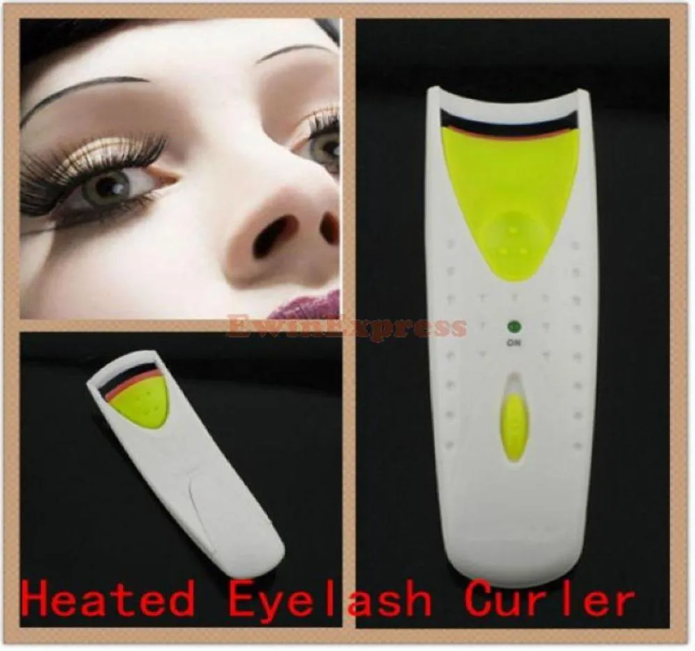 Nieuwe 10X Professionele Elektrische Beauty Tool Instant Ingebouwde Verwarmde Verzachten Wimperkruller 4377598