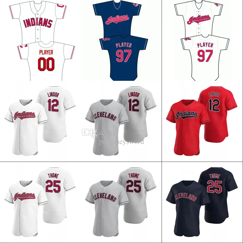 الهنود Retro Jersey 41 Carlos Santana 14 Satchel Paige 19 Larry Doby 30 Joe Carter 99 Rick Vaughn 25 Jim Thome 28 Corey Kluber 44 Reggie Jefferson 20 Frank Robinson