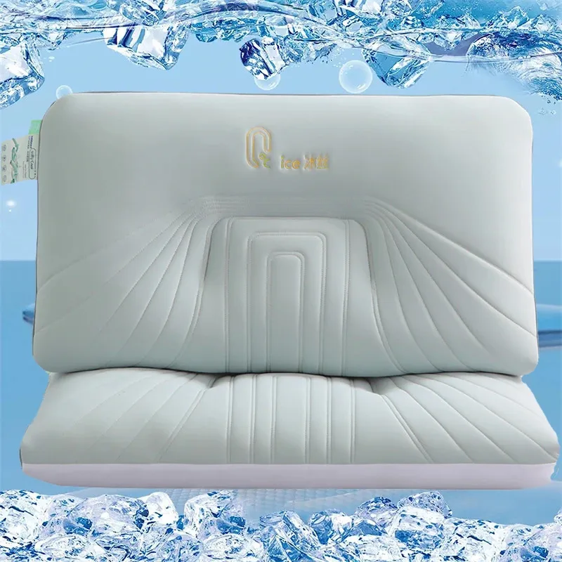 冷却枕調整可能な整形外科枕ネック保護サイド胃の枕木のための夏の寝具