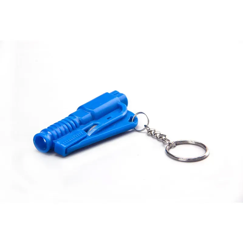 life saving hammer key chain rings portable self defense keychains emergency rescue car accessories seat belt window break tools safety glass breaker