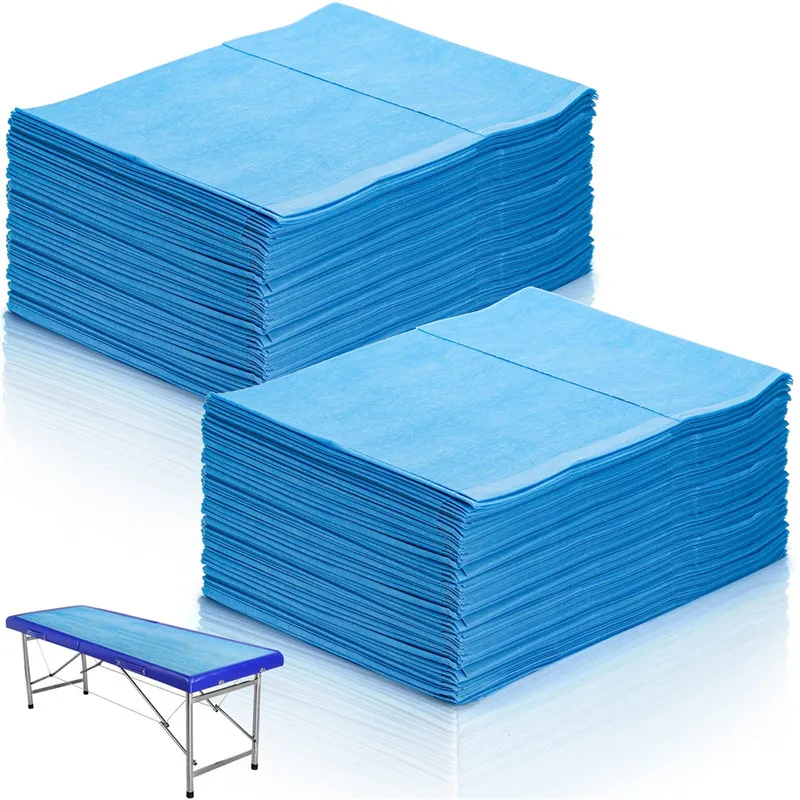 Drap de lit jetable, draps de lit imperméables pour hôpital médical, rouleau de papier d'examen jetable Non tissé