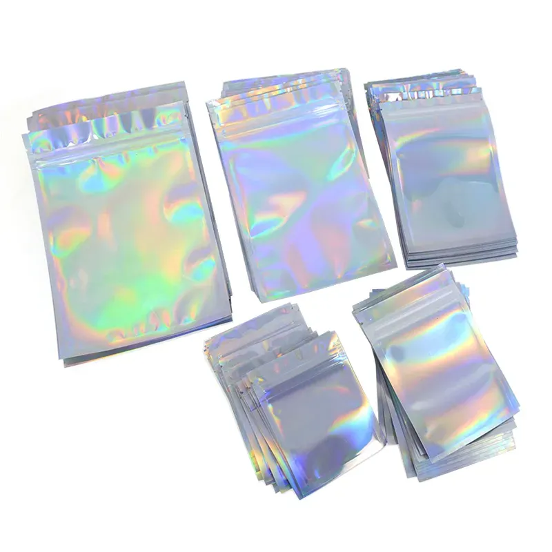 Wholesale Holographic Ziplock Bags - Thicken Laser Color Plastic ...