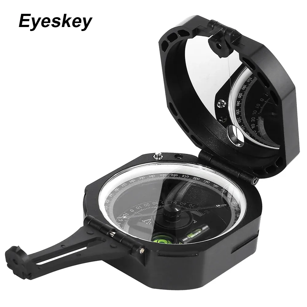 Компас Eyeskey Профессиональный карманный транзитный компас Легкий водонепроницаемый открытый геологический компас для выживания навигатор в лесу