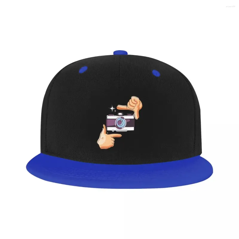 Ball Caps Fashion Unisex Camera Baseball Cap Baseball Cap Osoby Pyficzne Pogogna Regulowana Hip Hop Hat Men Men Kobiet Ochrona przeciwsłoneczna