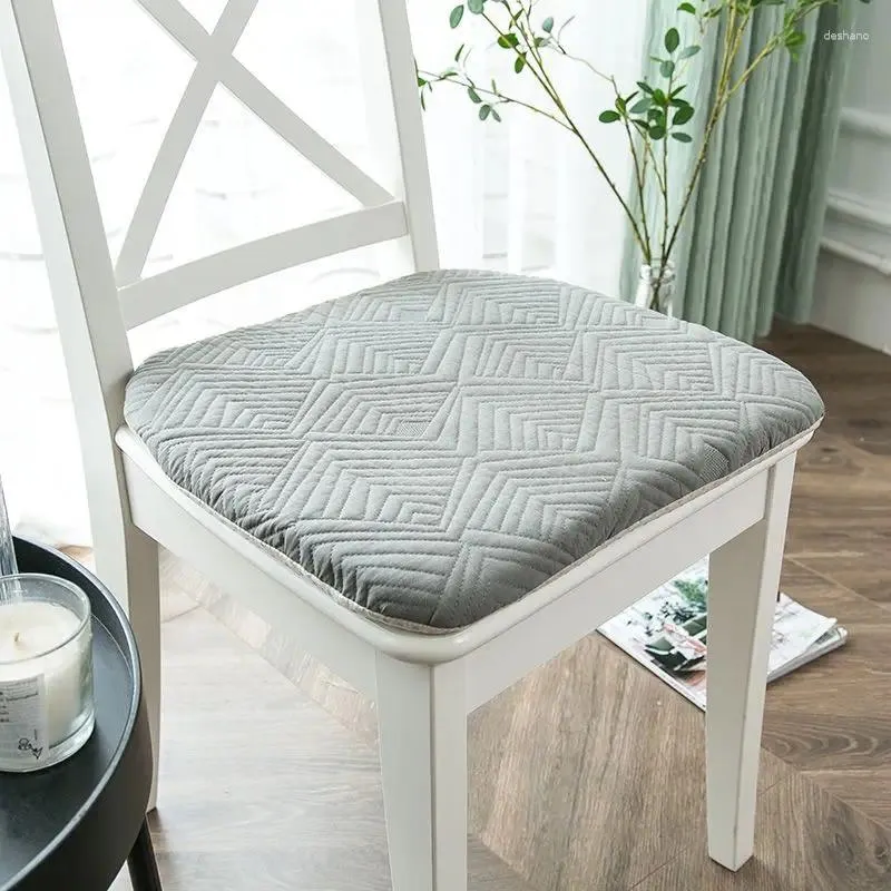 Pillow Simple Style Four Seasons Universal Thickened Cotton Chair High Density Sponge Core Seat Detachable And Washable