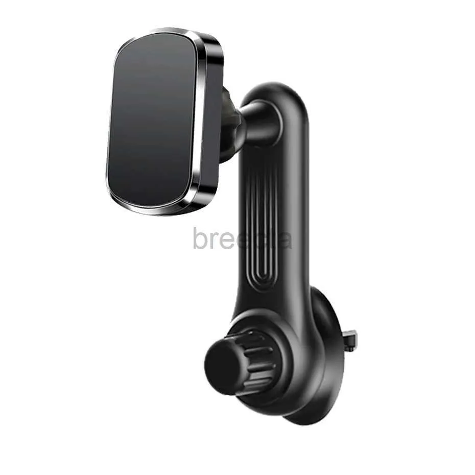 Mobiltelefonfästen Holders Universal Magnetic Car Phone Holder Air Vent Support Cilp Stand Tablet Mount Mobiltelefon Tillbehör Magnet Bilfästet 240322