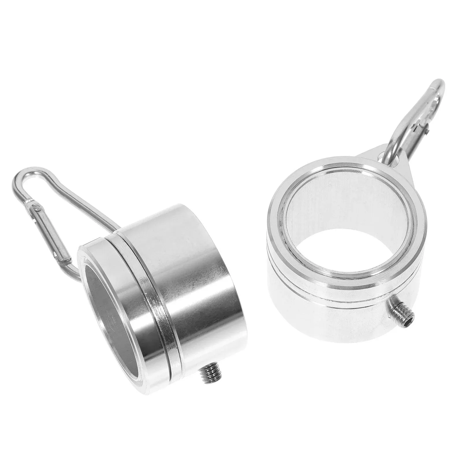 Tillbehör Swivel Ring Telescopic Flag Pole Flagstång Tillbehör Rostfritt stål Båtklämmor Swivels Kit Aluminiumlegering Hållkrokar