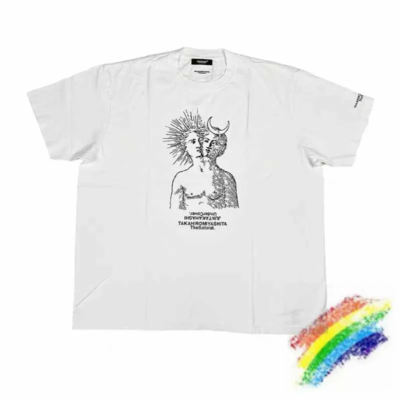 メンズTシャツ両面印刷物Tシャツ男性女性ブラックホワイトTシャツトップティーショートスリーブJ240322